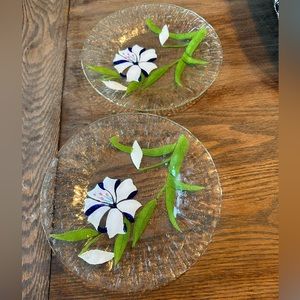 Sydenstricker Glass Plates - Set of Two